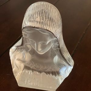 Glass Virgin Mary